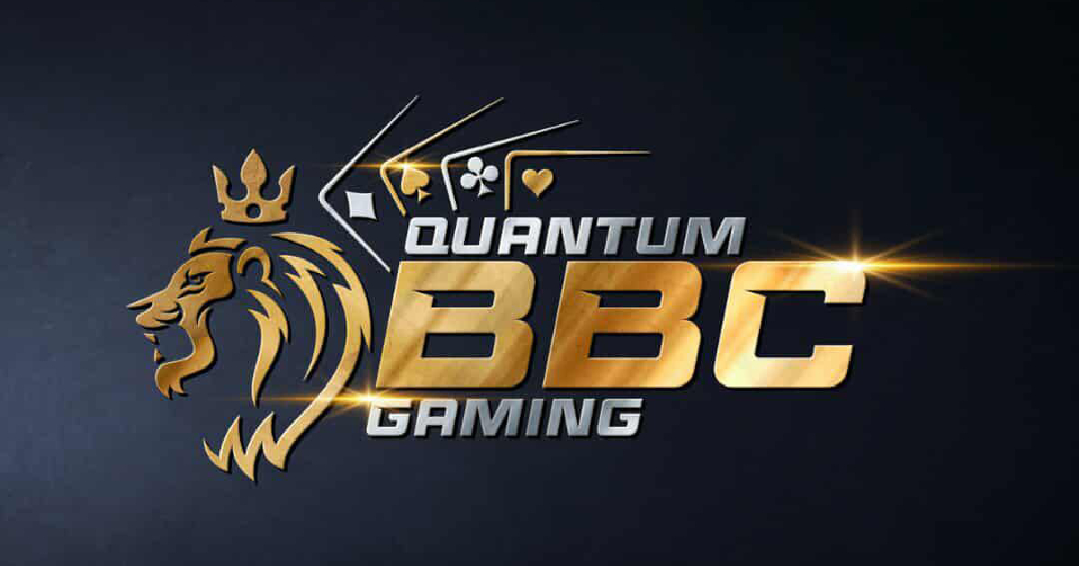 Main banner showing QBBC mobile gaming platform with multiple game categories